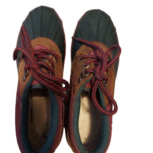 G.H. Bass & Co Women’s 8M Duck Boots Rubber Outdoor Shoes Rugged Rustic - Picture 10 of 15